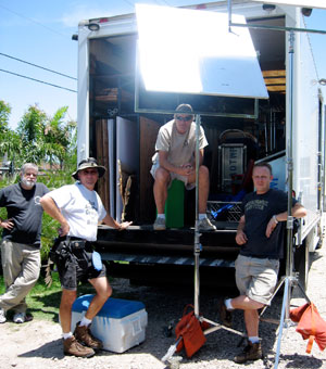 Texas Grip Trucks and Film Crews